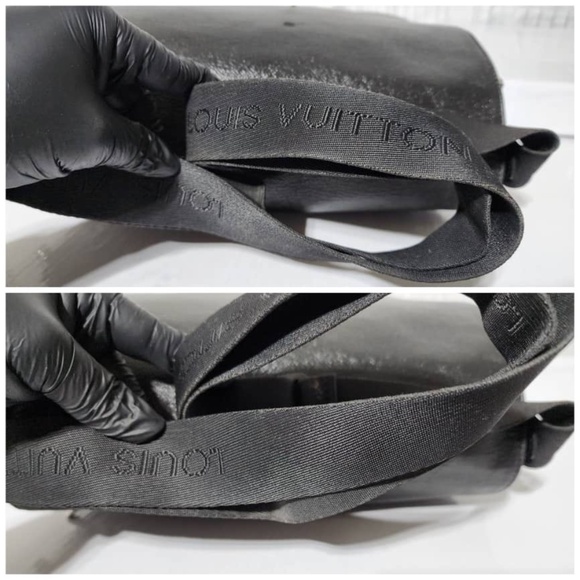 Authentic Louis Vuitton LV Monogram Messenger Bag Dark Green/Black - Picture 11 of 15